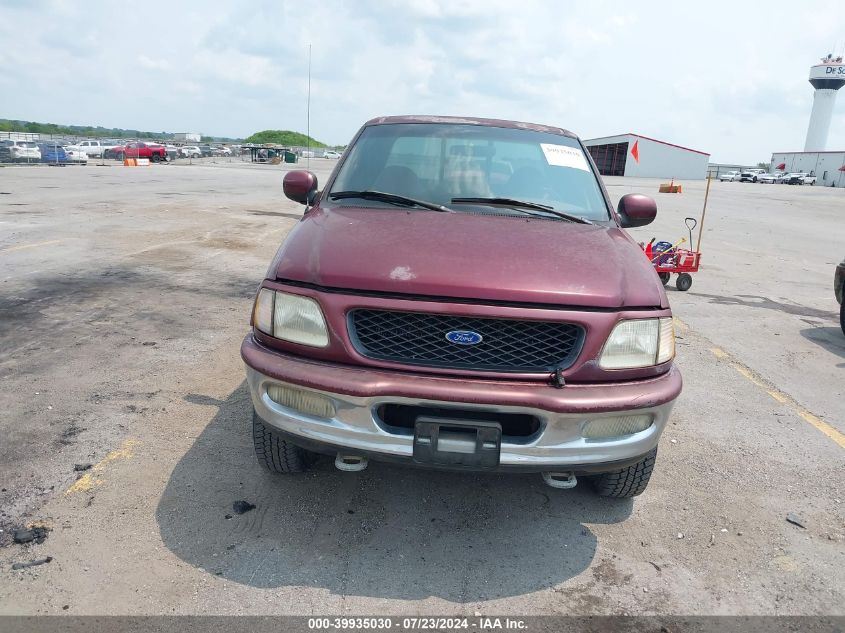 1997 Ford F-150 Lariat/Xl/Xlt VIN: 1FTDX1866VKA50991 Lot: 39935030
