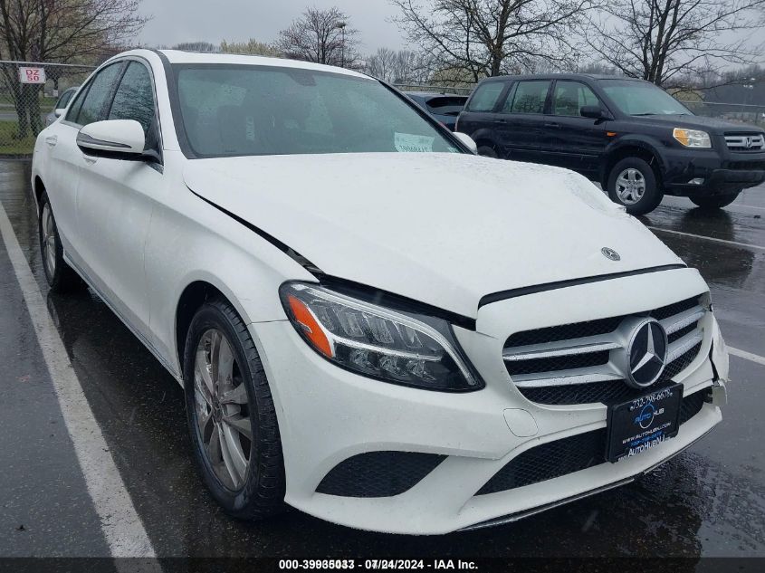 VIN 55SWF8EB1KU318374 2019 Mercedes-Benz C 300, 4Matic no.1