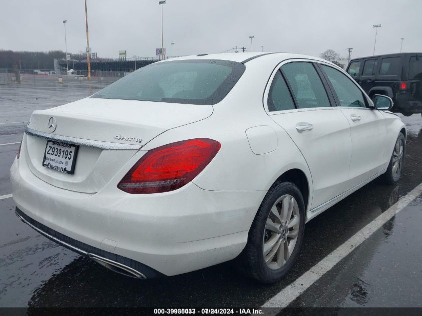 VIN 55SWF8EB1KU318374 2019 Mercedes-Benz C 300, 4Matic no.4