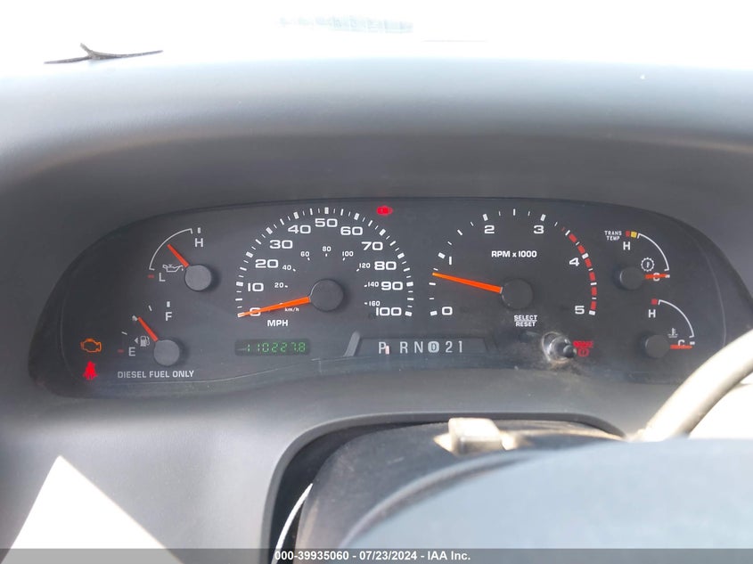 2003 Ford F-250 Lariat/Xl/Xlt VIN: 1FTNW21F43EA69588 Lot: 39935060