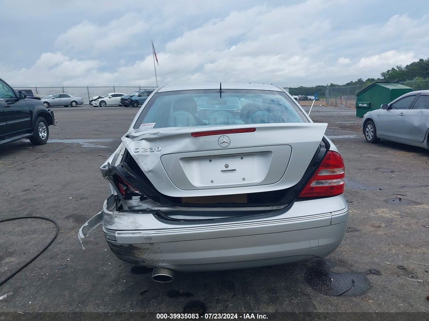 2006 Mercedes-Benz C 230 Sport VIN: WDBRF52H46A910046 Lot: 39935083