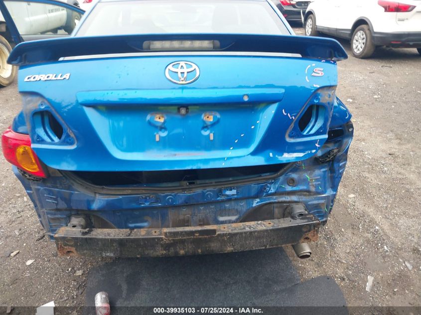 2010 Toyota Corolla S VIN: 2T1BU4EE3AC411599 Lot: 39935103