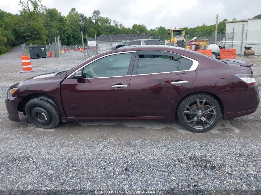 2014 Nissan Maxima 3.5 Sv VIN: 1N4AA5AP8EC478625 Lot: 39935111