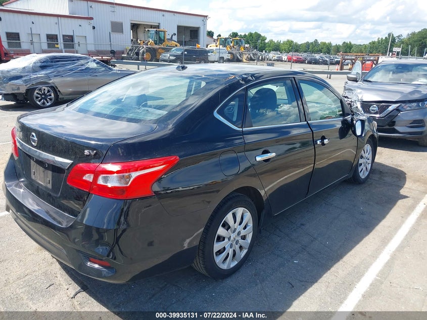 VIN 3N1AB7AP2HL684022 2017 NISSAN SENTRA SV