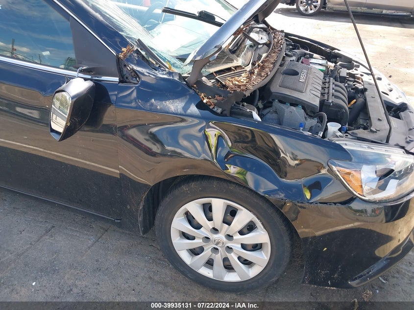 2017 Nissan Sentra Sv VIN: 3N1AB7AP2HL684022 Lot: 39935131