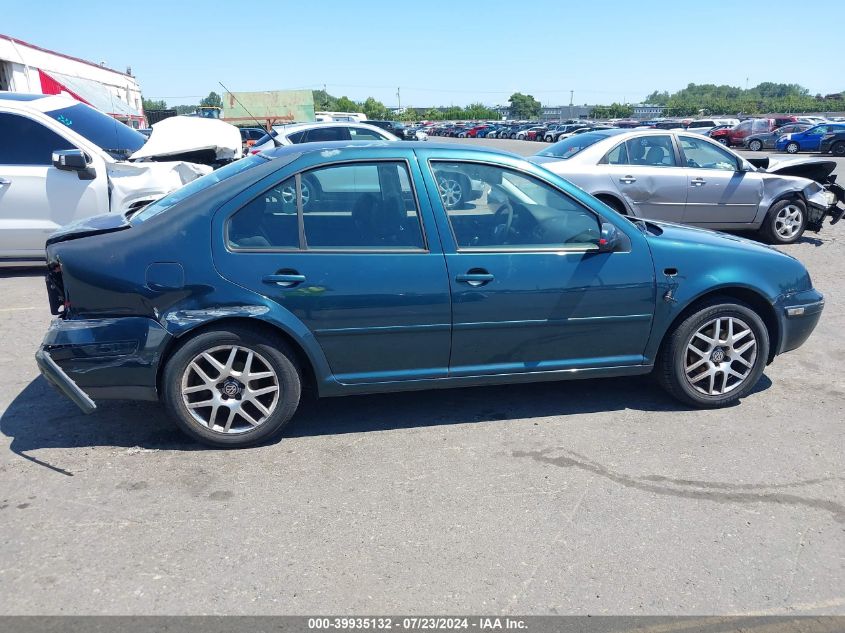 2001 Volkswagen Jetta Gl VIN: 3VWRK69M01M129183 Lot: 39935132