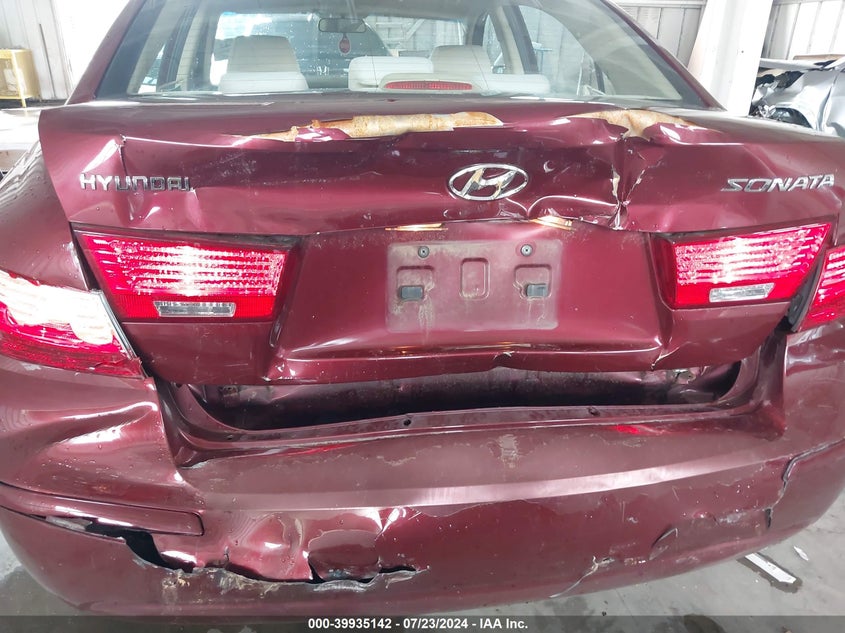 2010 Hyundai Sonata Gls VIN: 5NPET4AC9AH635901 Lot: 39935142