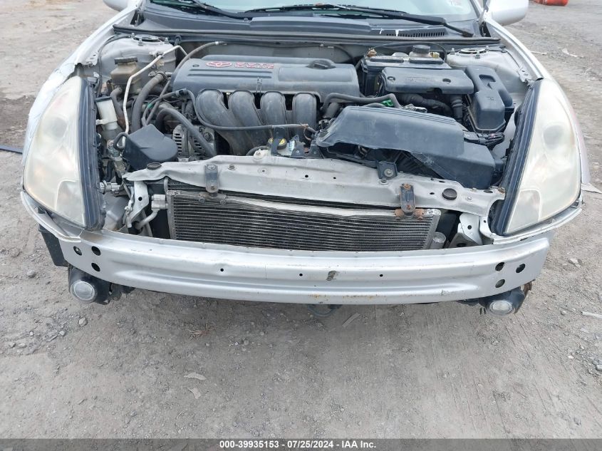 2000 Toyota Celica Gt VIN: JTDDR32T4Y0016875 Lot: 39935153