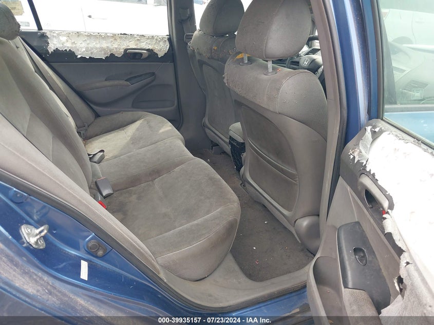 2007 Honda Civic Lx VIN: 2HGFA16507H510596 Lot: 39935157