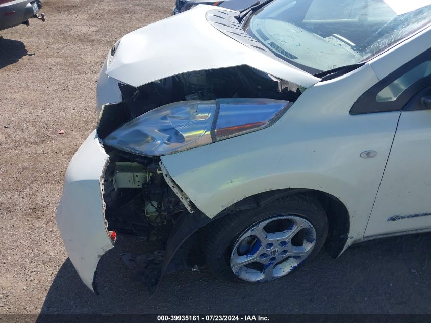 2012 Nissan Leaf Sv/Sl VIN: JN1AZ0CP3CT017562 Lot: 39935161