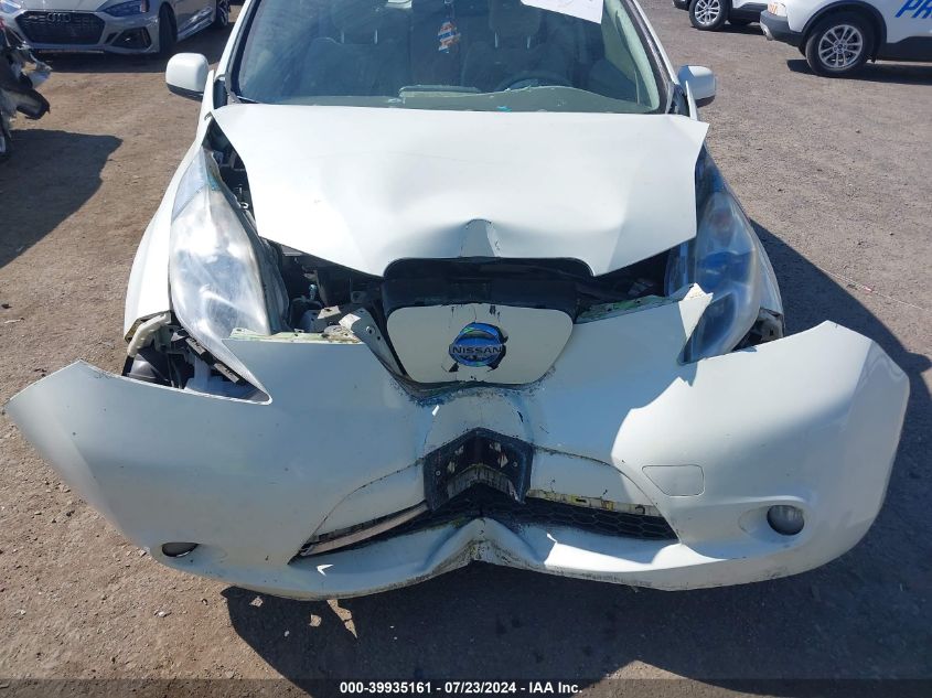 2012 Nissan Leaf Sv/Sl VIN: JN1AZ0CP3CT017562 Lot: 39935161