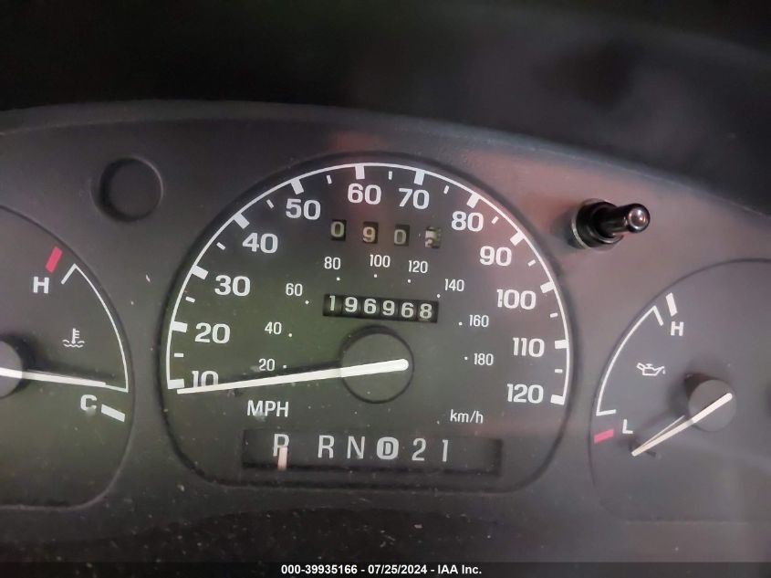 2000 Ford Ranger Xl/Xlt VIN: 1FTYR14V5YTA50200 Lot: 39935166