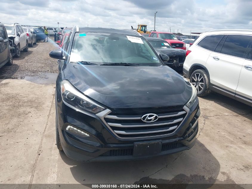 2018 Hyundai Tucson Sel VIN: KM8J33A46JU607640 Lot: 39935168