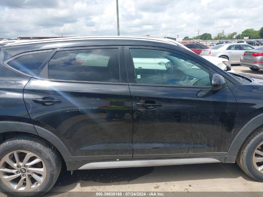 2018 Hyundai Tucson Sel VIN: KM8J33A46JU607640 Lot: 39935168