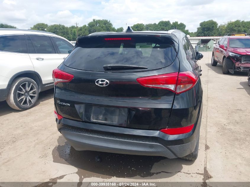 2018 Hyundai Tucson Sel VIN: KM8J33A46JU607640 Lot: 39935168