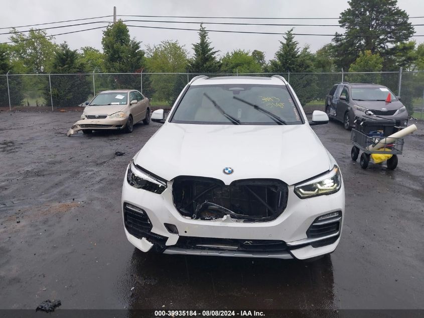 2021 BMW X5 Sdrive40I VIN: 5UXCR4C00M9F53692 Lot: 39935184