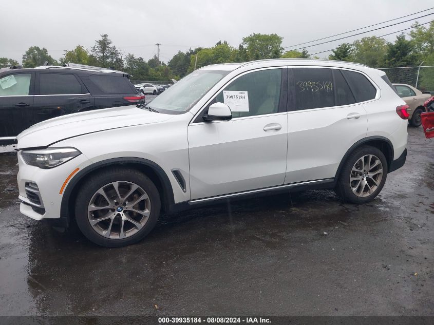 2021 BMW X5 Sdrive40I VIN: 5UXCR4C00M9F53692 Lot: 39935184