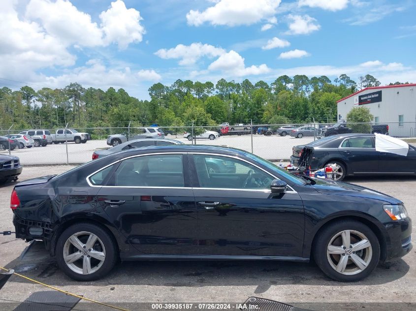 2012 Volkswagen Passat Se VIN: 1VWBH7A37CC013041 Lot: 39935187