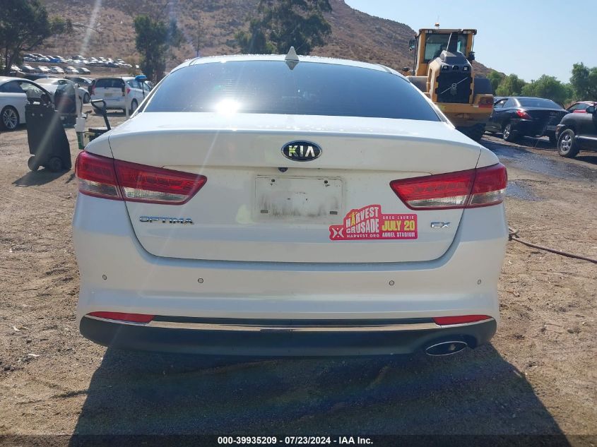 2018 Kia Optima Ex VIN: 5XXGU4L39JG256119 Lot: 39935209