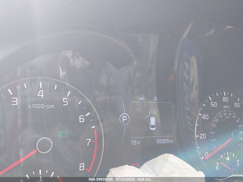 2018 Kia Optima Ex VIN: 5XXGU4L39JG256119 Lot: 39935209