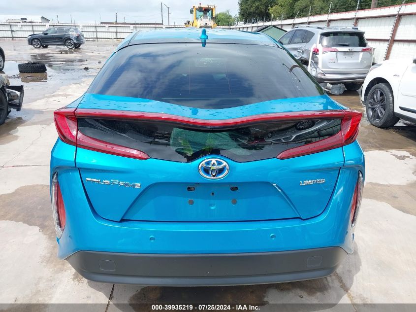2021 Toyota Prius Prime Limited VIN: JTDKAMFP2M3177851 Lot: 39935219
