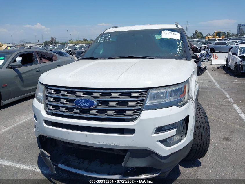 2017 Ford Explorer Xlt VIN: 1FM5K8D84HGE38629 Lot: 39935234