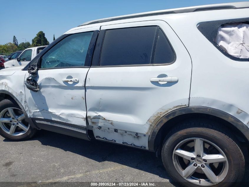 2017 Ford Explorer Xlt VIN: 1FM5K8D84HGE38629 Lot: 39935234