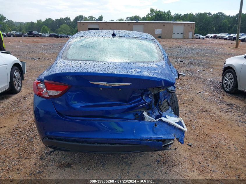 2016 Chrysler 200 S VIN: 1C3CCCBB4GN116033 Lot: 39935260