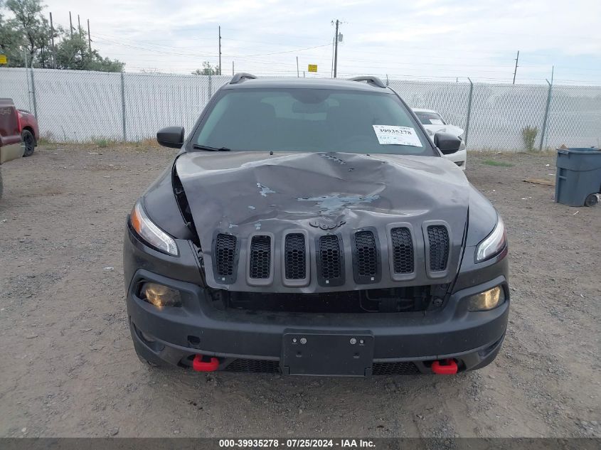 2015 Jeep Cherokee Trailhawk VIN: 1C4PJMBSXFW654754 Lot: 39935278