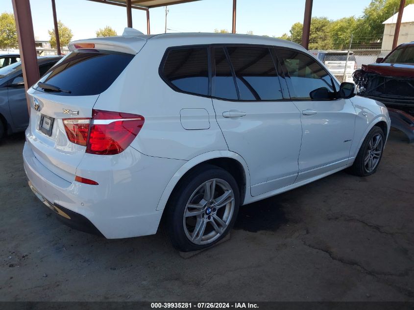 VIN 5UXWX7C5XEL984932 2014 BMW X3, Xdrive35I no.4