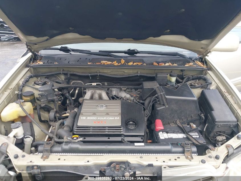 2002 Toyota Highlander Limited V6 VIN: JTEHF21A620089205 Lot: 39935283