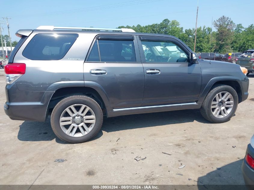 2011 Toyota 4Runner Limited V6 VIN: JTEBU5JR4B5065524 Lot: 39935284