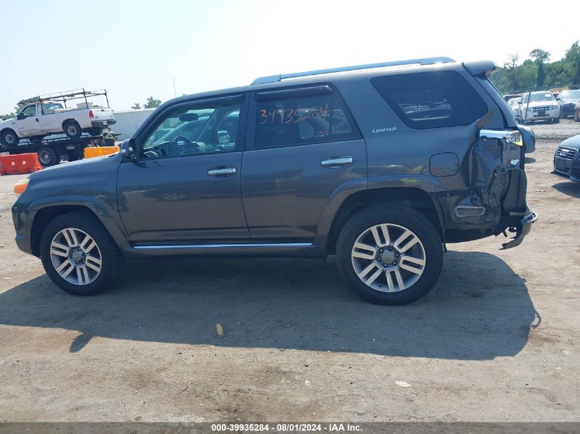 2011 Toyota 4Runner Limited V6 VIN: JTEBU5JR4B5065524 Lot: 39935284