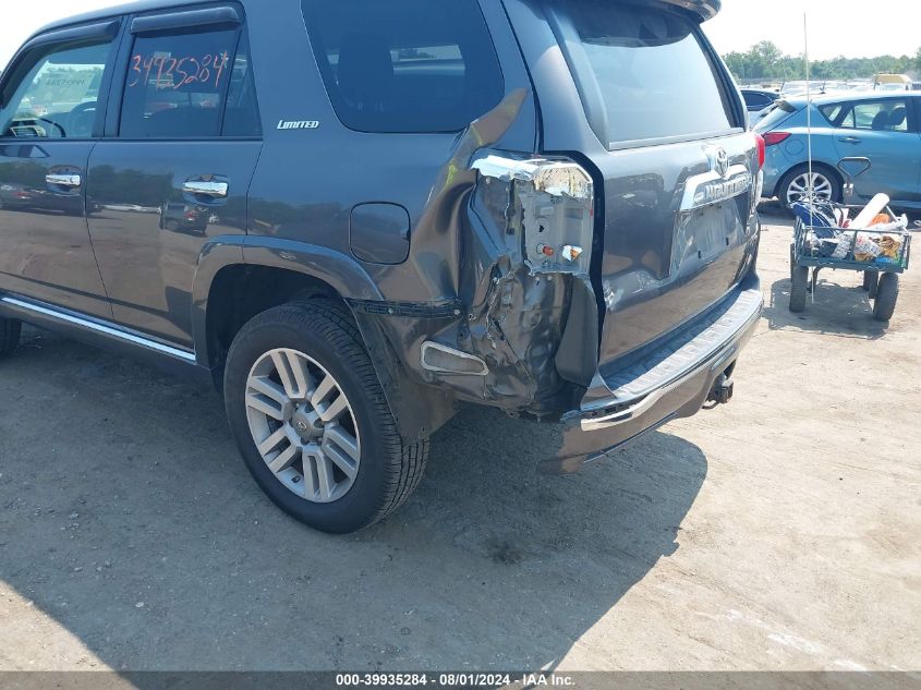 2011 Toyota 4Runner Limited V6 VIN: JTEBU5JR4B5065524 Lot: 39935284