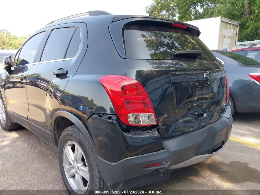 2015 Chevrolet Trax Lt VIN: KL7CJRSB2FB217573 Lot: 39935289