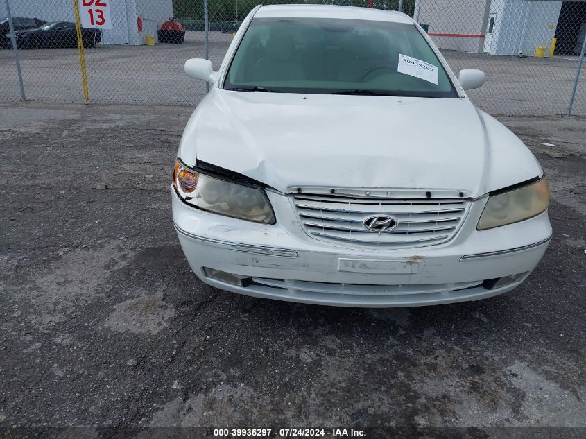 2007 Hyundai Azera Se/Limited VIN: KMHFC46F87A144979 Lot: 39935297