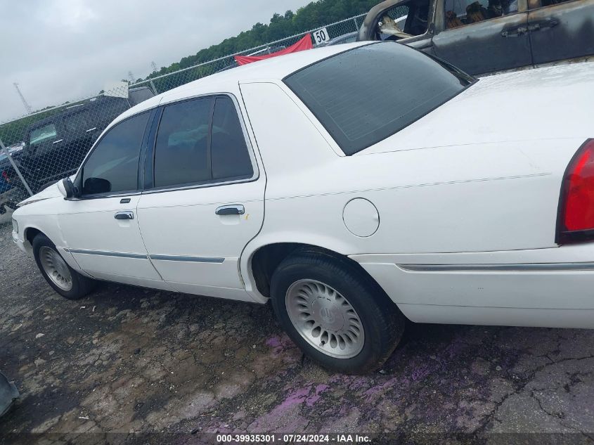 2000 Mercury Grand Marquis Ls VIN: 2MEFM75W7YX672024 Lot: 39935301