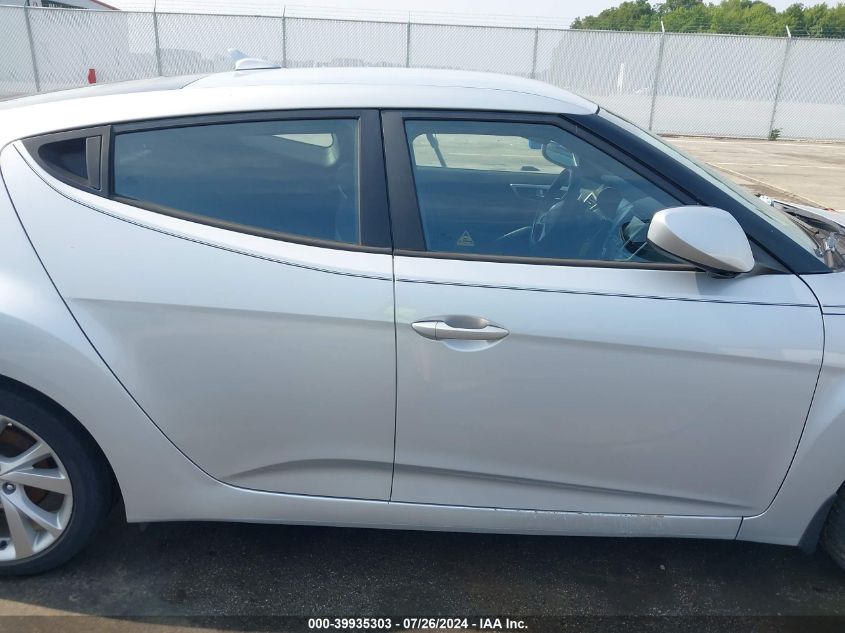 2016 HYUNDAI VELOSTER - KMHTC6AD8GU263263