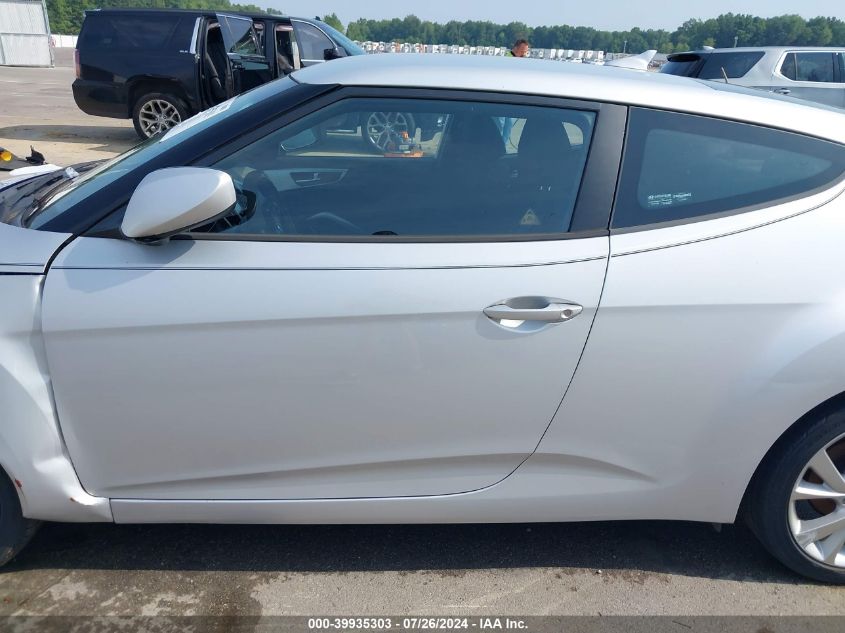 2016 HYUNDAI VELOSTER - KMHTC6AD8GU263263