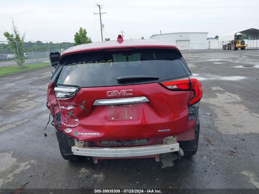 2020 GMC Terrain Awd Sle VIN: 3GKALTEV4LL146673 Lot: 39935309