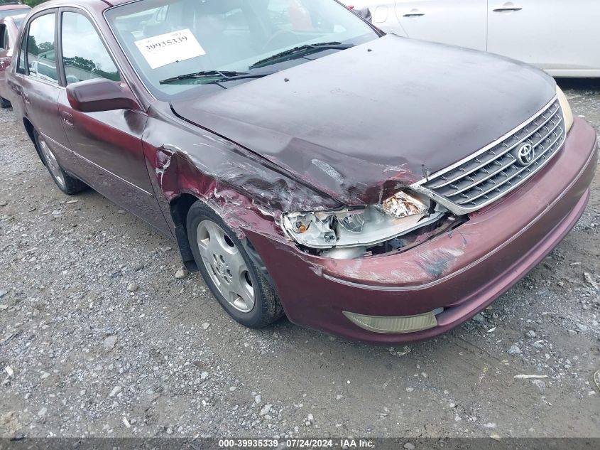 2003 Toyota Avalon Xls VIN: 4T1BF28B03U270007 Lot: 39935339