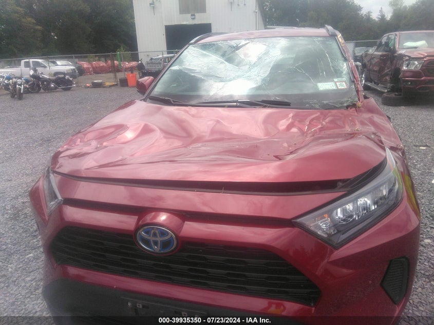 2021 TOYOTA RAV4 HYBRID LE - 4T3MWRFV7MU033814