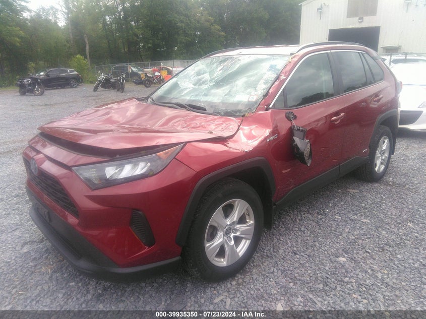 2021 TOYOTA RAV4 HYBRID LE - 4T3MWRFV7MU033814