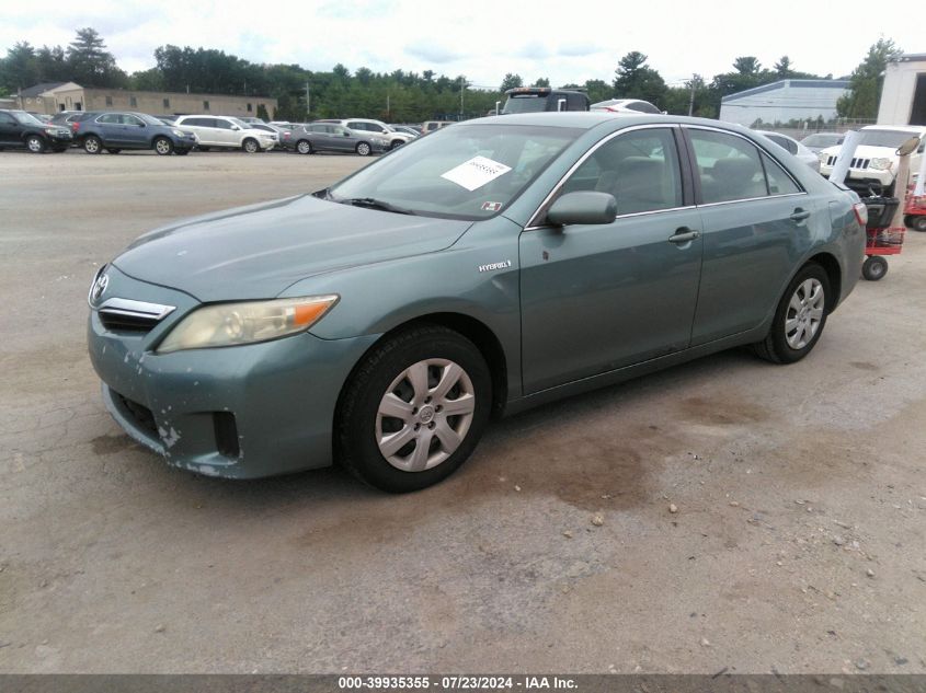 4T1BB3EK9BU137296 | 2011 TOYOTA CAMRY HYBRID