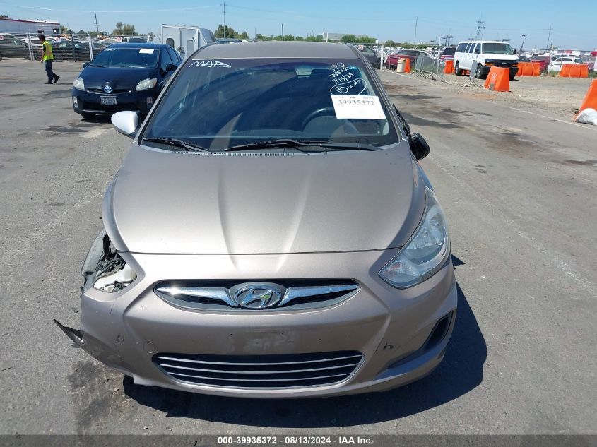 2014 Hyundai Accent Gs VIN: KMHCT5AE1EU181424 Lot: 39935372