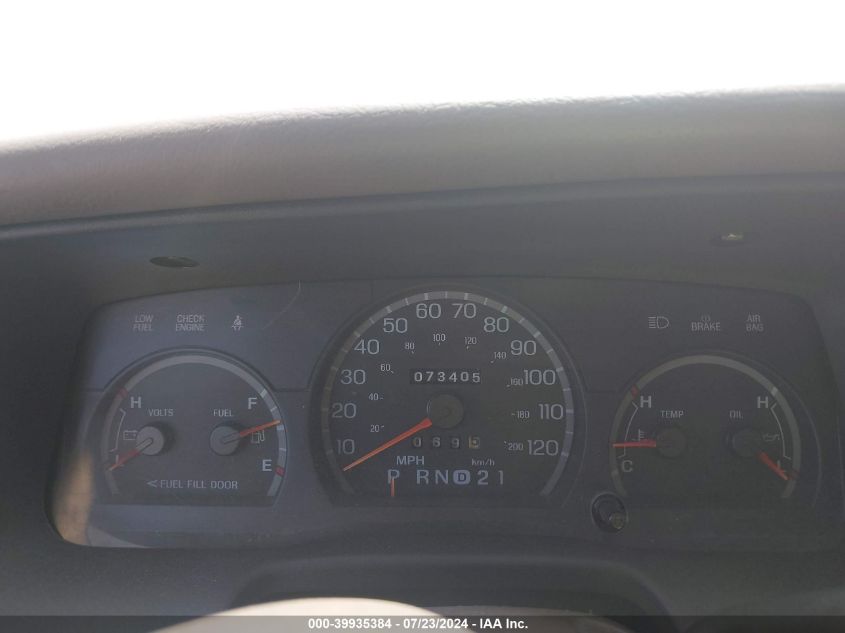 1998 Ford Crown Victoria Lx VIN: 2FAFP7497WX149920 Lot: 39935384