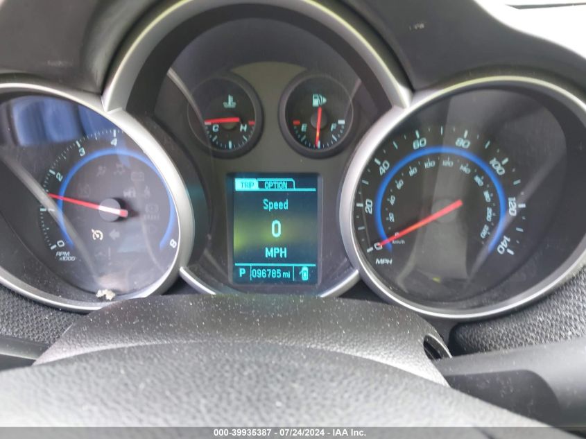 2015 Chevrolet Cruze Lt VIN: 1G1PC5SB7F7204594 Lot: 39935387