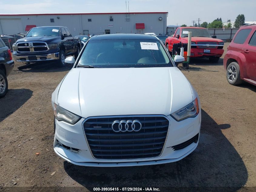 2015 Audi A3 Premium VIN: WAUBFGFF9F1001627 Lot: 39935415