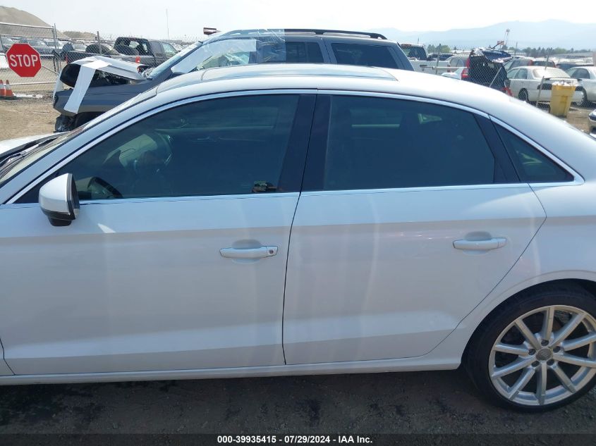 2015 Audi A3 Premium VIN: WAUBFGFF9F1001627 Lot: 39935415