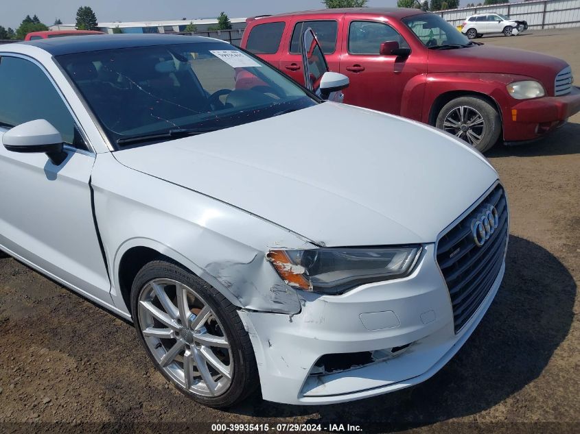 2015 Audi A3 Premium VIN: WAUBFGFF9F1001627 Lot: 39935415